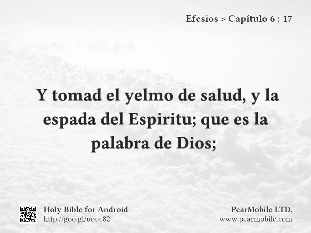 Efesios, Capítulo 6:17